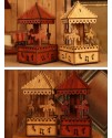 木質 旋轉木馬 音樂盒  MUSIC BOX